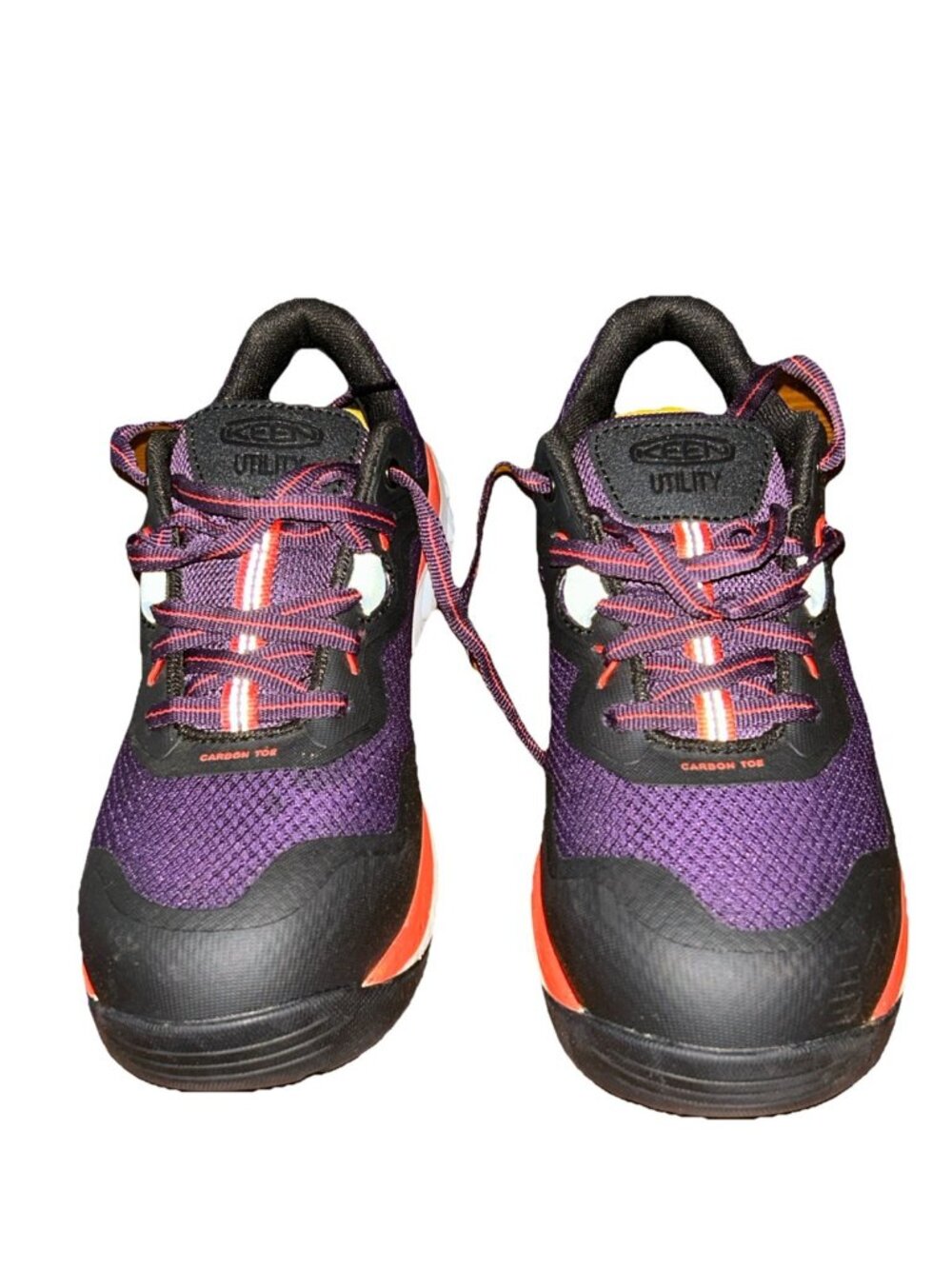 KEEN Utility Tempe Shoes Women’s Size 9.5 Wide Carbon Toe Work Safety Sneakers